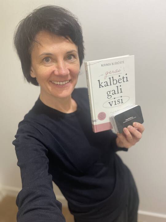 Kelias: N. Bliūdžiūtė prisipažįsta, kad įgyti viešojo kalbėjimo patirties prireikė penkiolikos metų intensyvaus darbo.