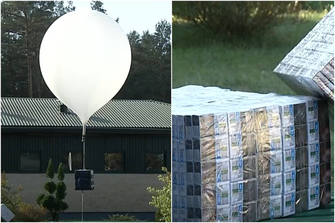 Lietuvoje fiksuotas kontrabandos balionų rekordas