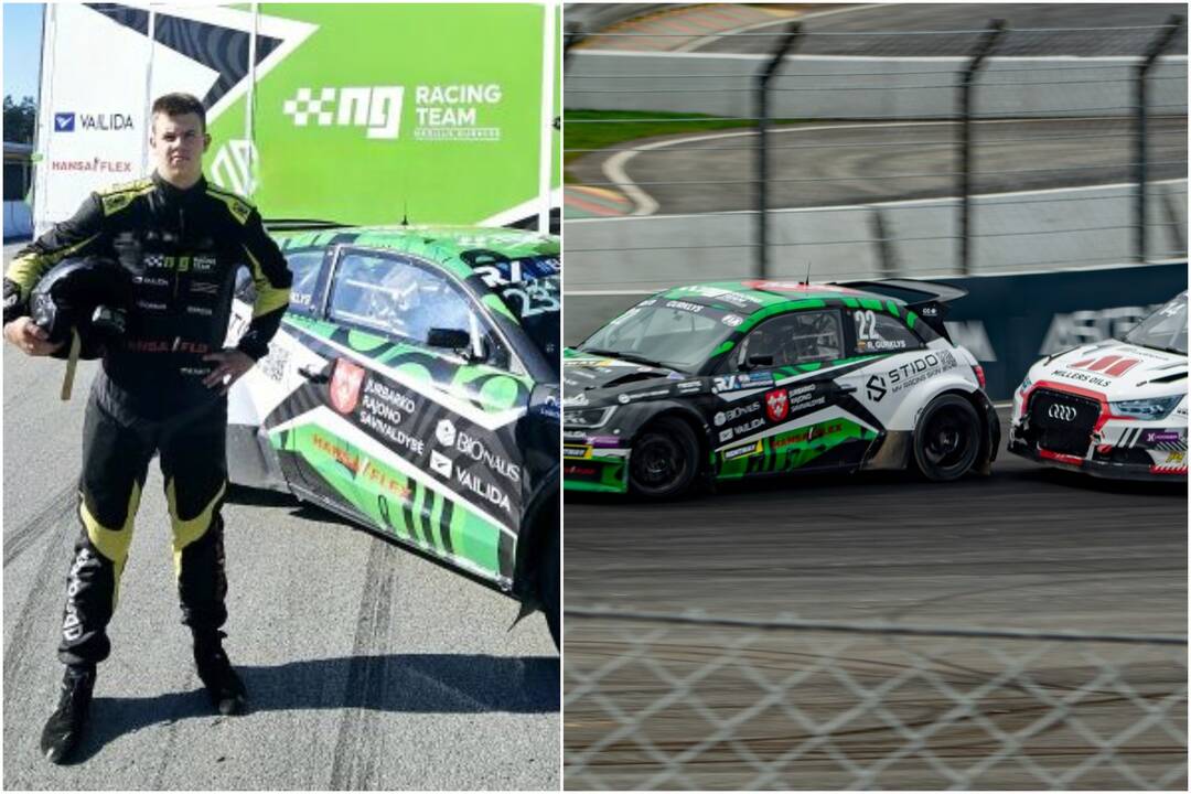 Lietuvio paraiška: lenktyniavo finale