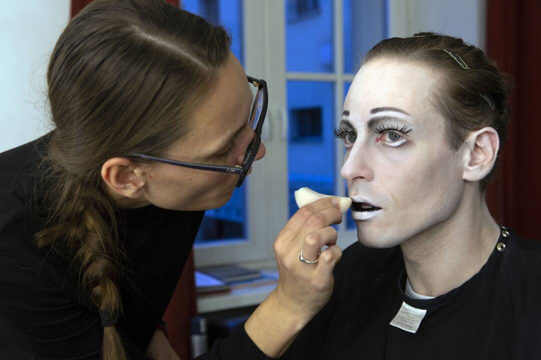 Kolegos: atviruose mokymuose su M. Halligan dalyvausios Lietuvos teatrų grimuotojos turėjo išskirtinę galimybę patobulinti savo meistriškumą.