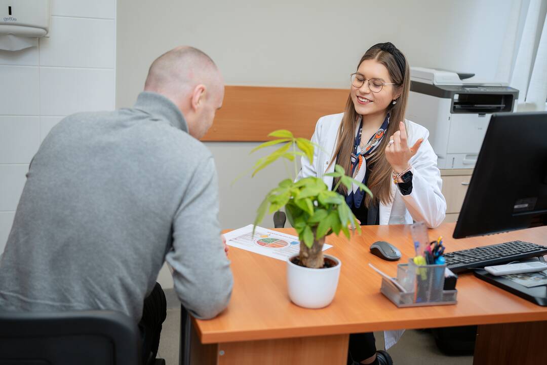 Pobūdis: Kauno miesto poliklinikos gyvensenos medicinos specialisčių konsultacijose dažniausiai kalbama apie fizinį aktyvumą ir mitybą.