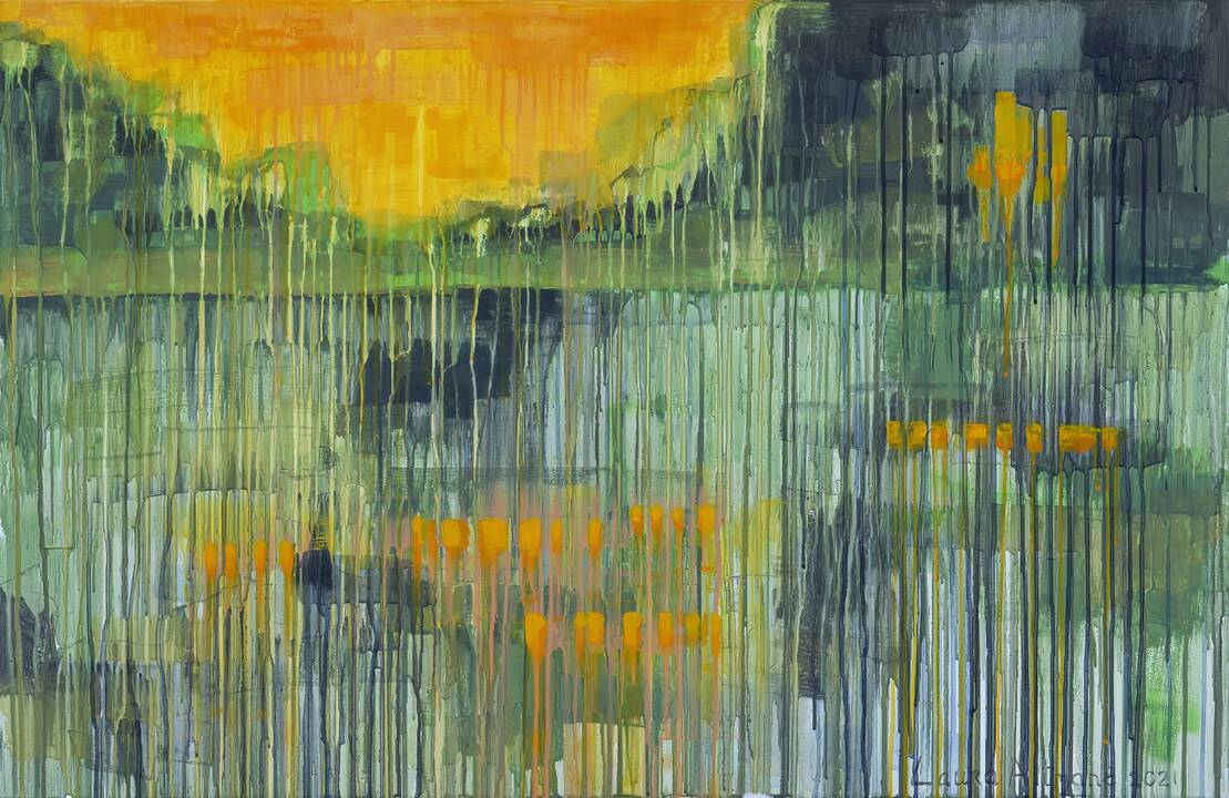 Liūtis. Akrilas, drobė. 50X70 cm.