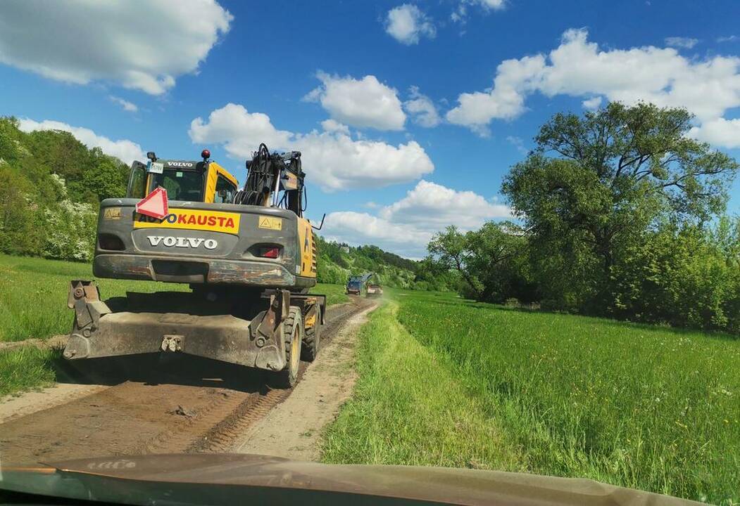 Terminas: dviračių tako Šilelis–Kulautuva remonto darbus planuojama užbaigti iki birželio 3-iosios.