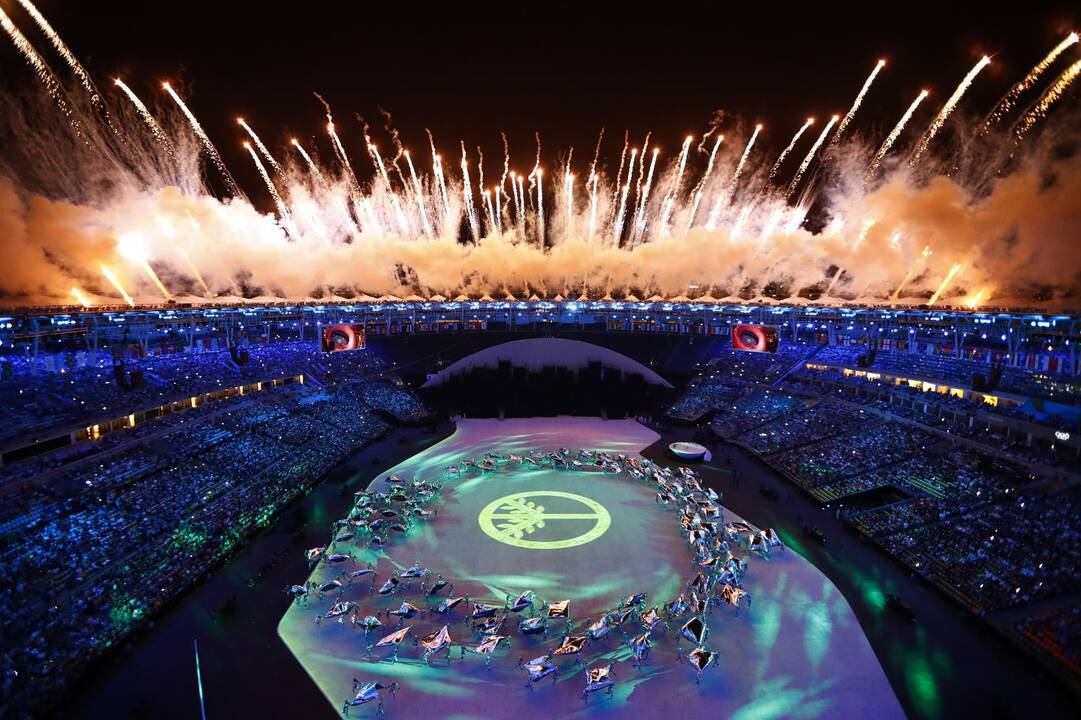Spalvingas „Rio 2016“ olimpiados atidarymas