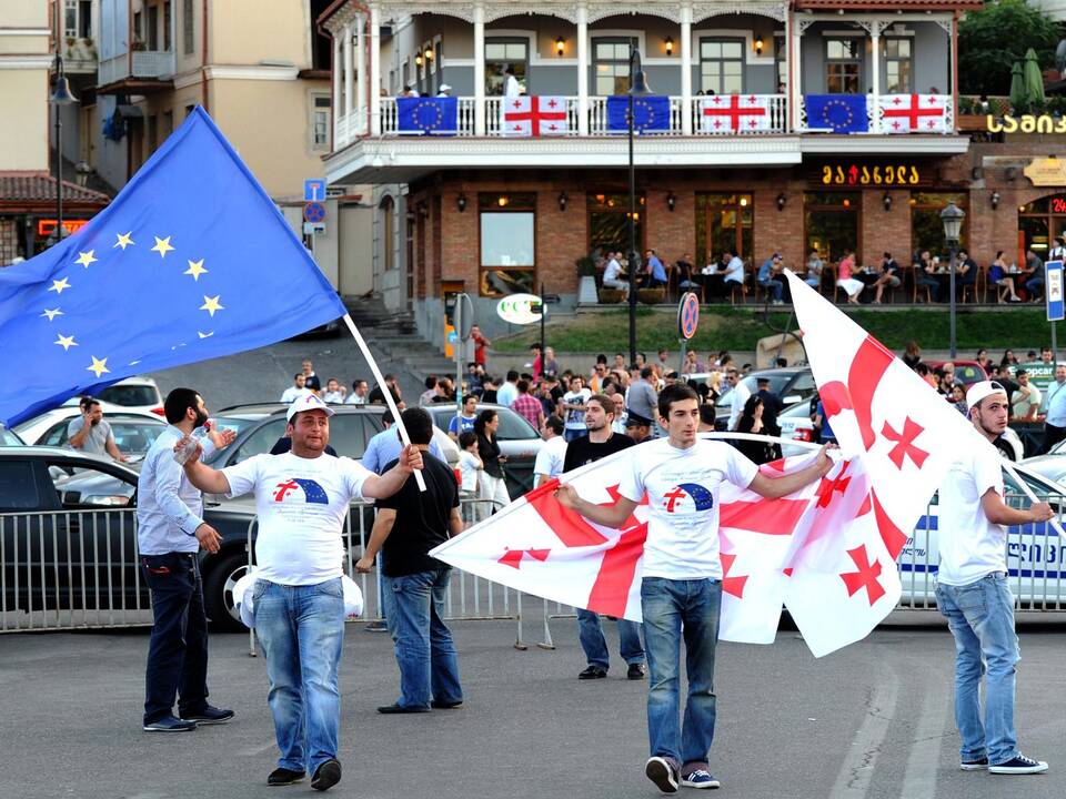 ES sprendimo dėl bevizio režimo Gruzijoje tikimasi iki spalio 