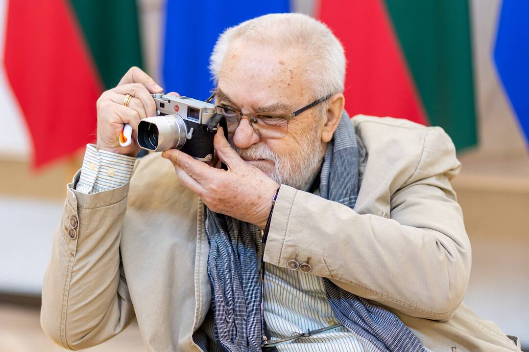 Antanas Sutkus ir Ingrida Šimonytė
