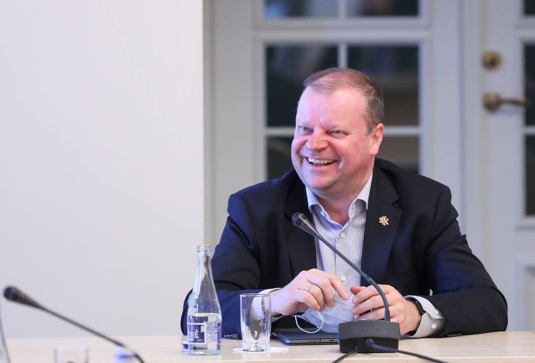 G. Surplys, S. Skvernelis ir G. Paluckas