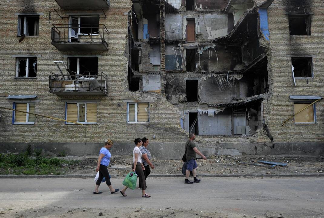 Iššūkis: įveikusiai karą Ukrainai teks likviduoti ir ekologinės katastrofos padarinius.