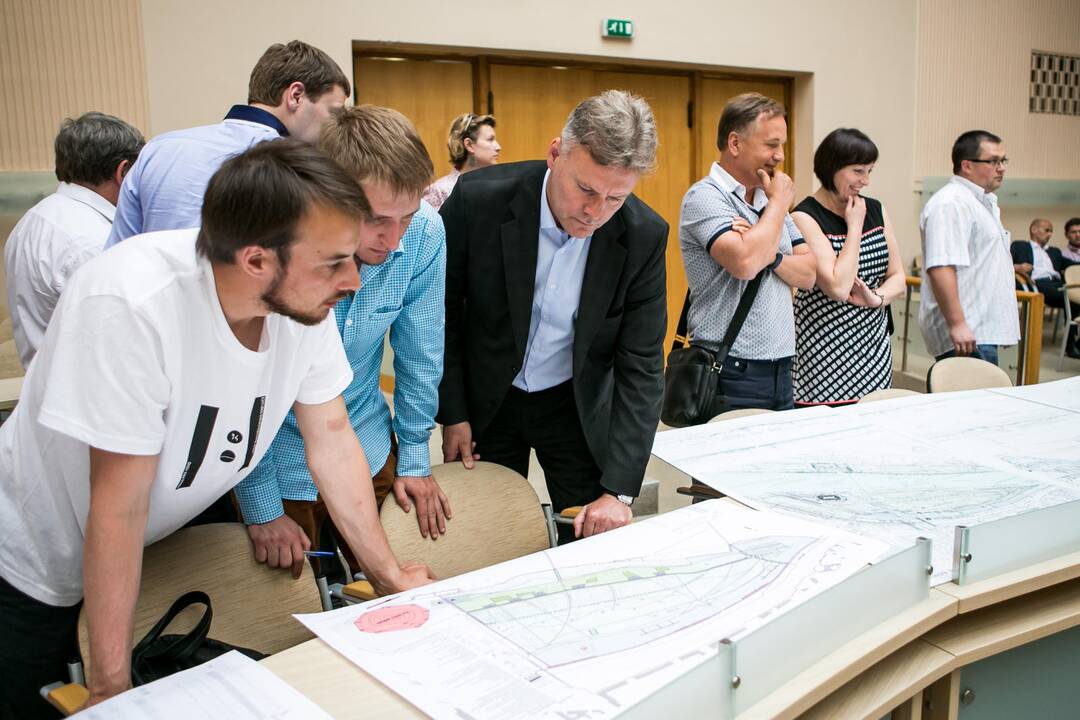 Kauno savivaldybėje pristatytas Nemuno salos detalusis planas