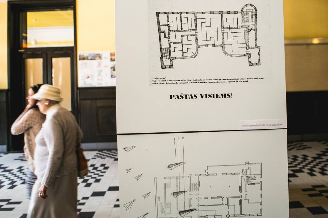 Kauno centriniam paštui – architektų idėjos