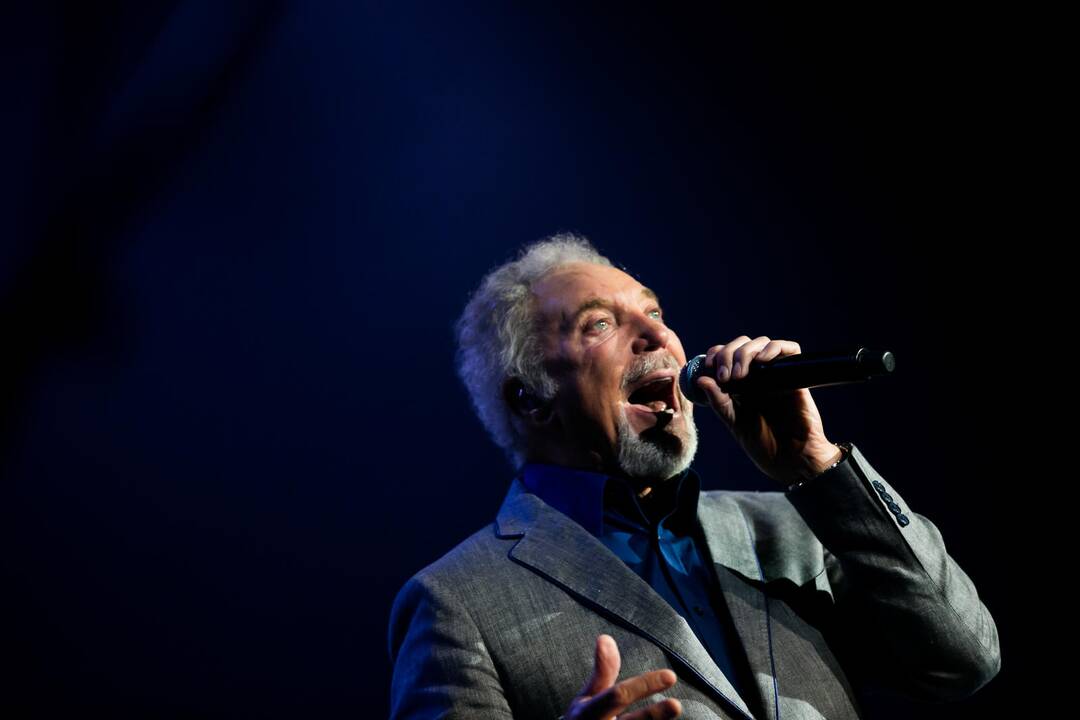 Tom Jones koncertas Kauno „Žalgirio“ arenoje