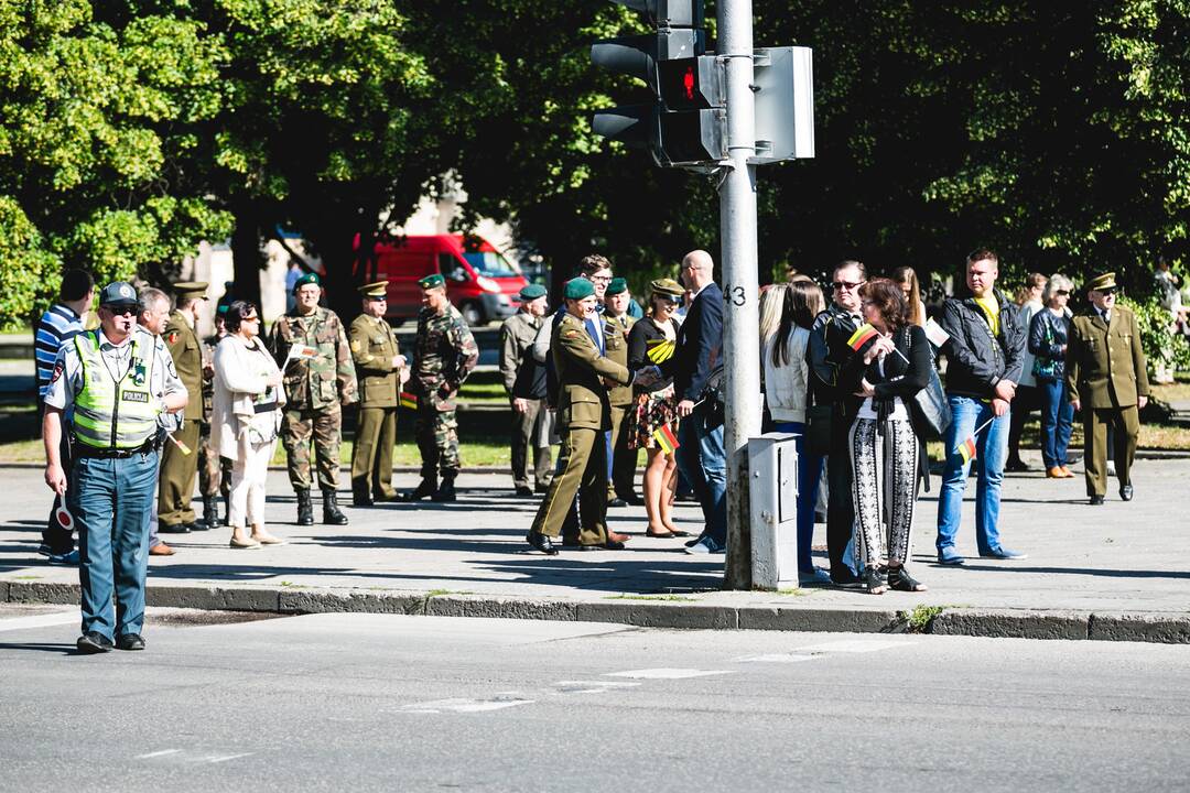Lietuvos šauliai švenčia 95-erių metų įkūrimo jubiliejų