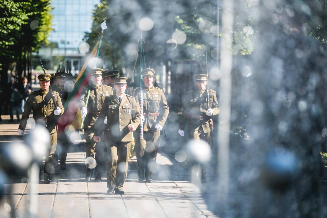 Lietuvos šauliai švenčia 95-erių metų įkūrimo jubiliejų