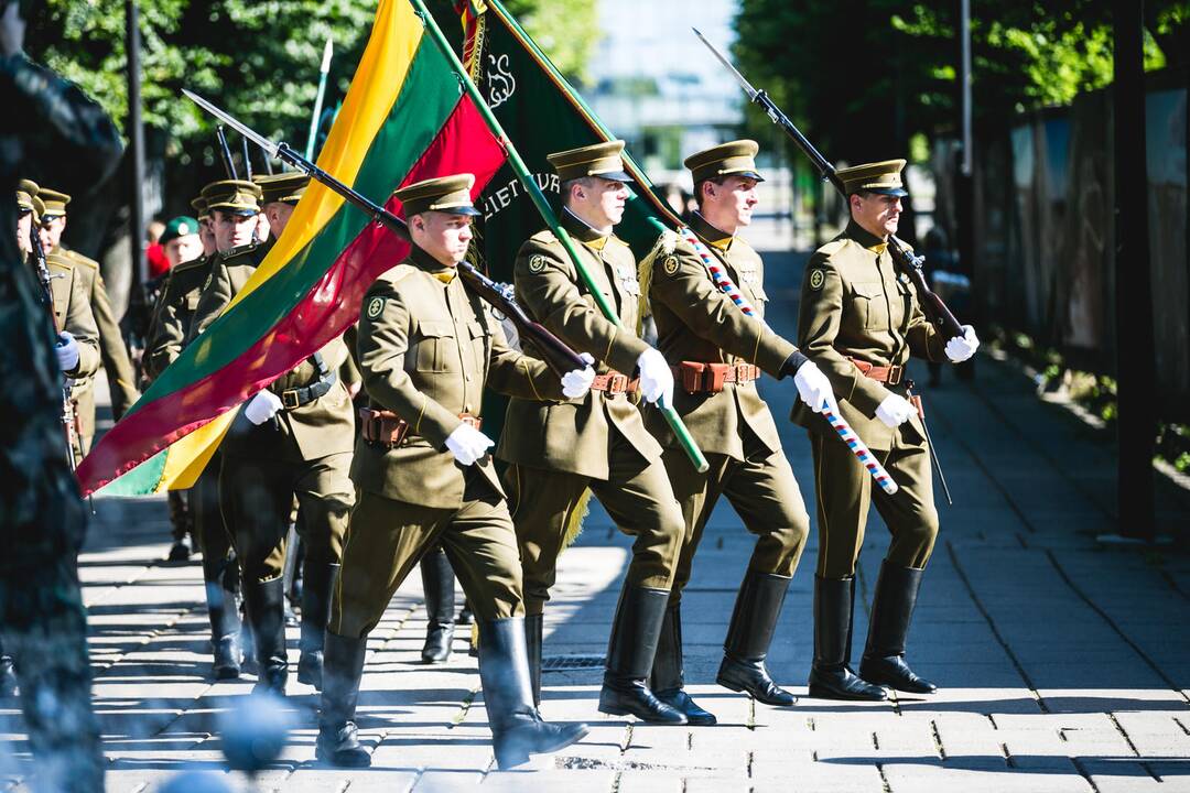 Lietuvos šauliai švenčia 95-erių metų įkūrimo jubiliejų