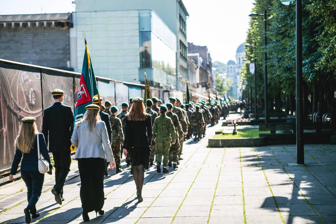 Lietuvos šauliai švenčia 95-erių metų įkūrimo jubiliejų