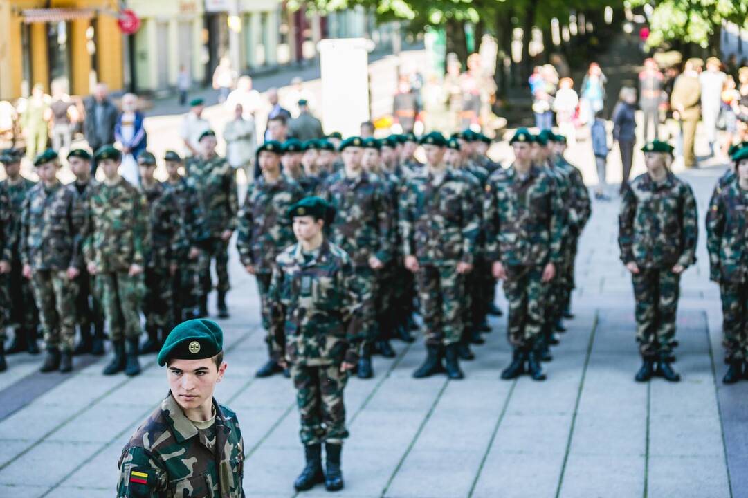 Lietuvos šauliai švenčia 95-erių metų įkūrimo jubiliejų