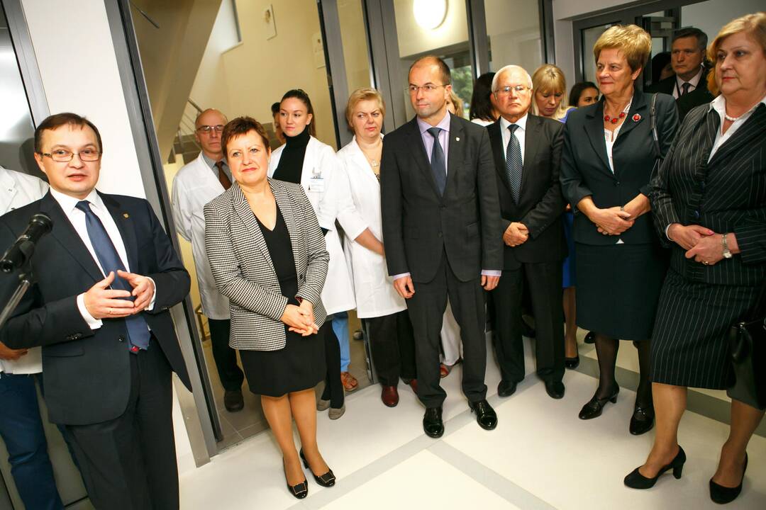 Kauno klinikose atidarytas naujas korpusas