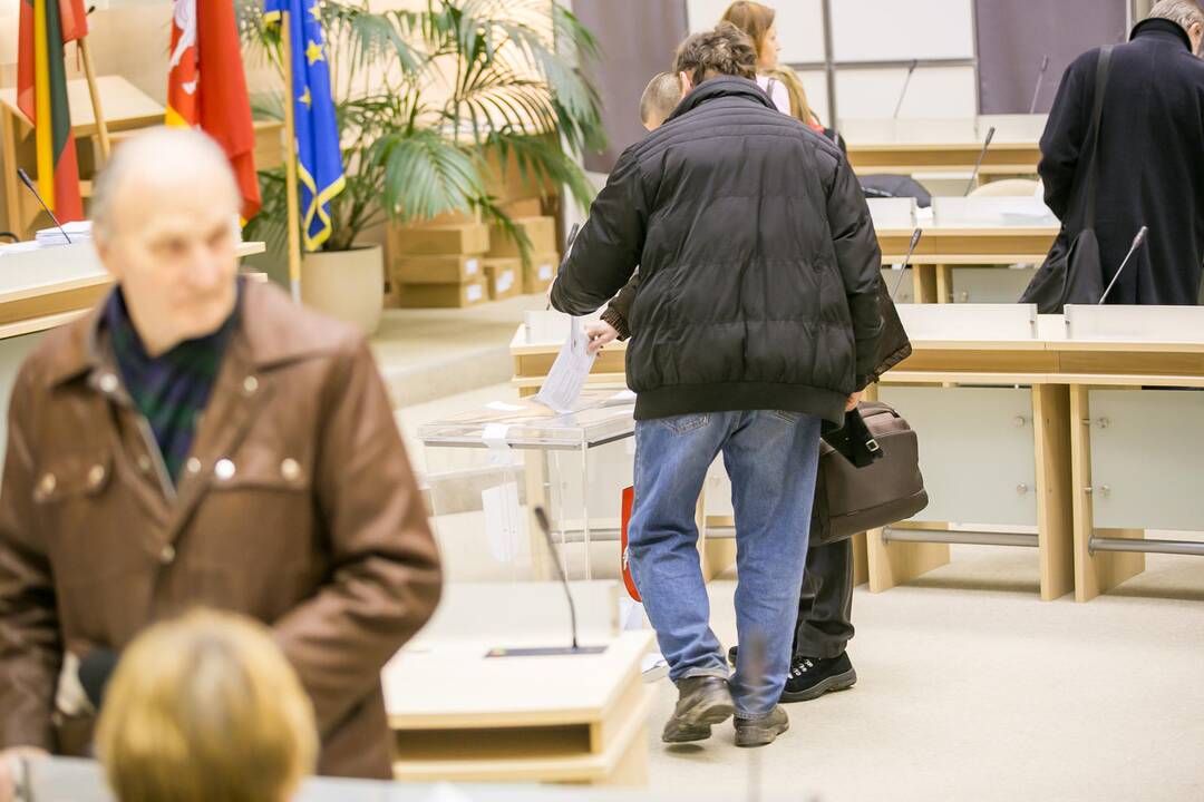 Išankstinis balsavimas Kaune