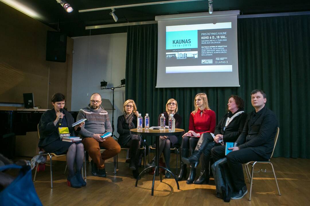 Leidinio „Kaunas 1918–2015. Architektūros gidas“ pristatymas