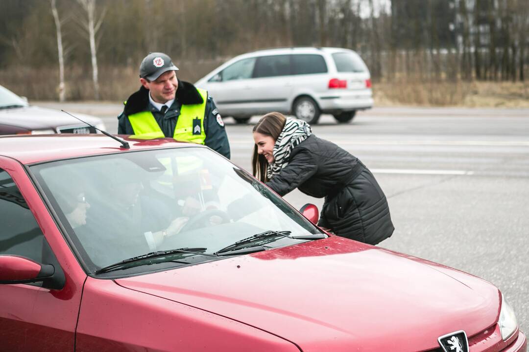 Policijos ir moksleivių akcija „Su Kovo 11-ąja“ 