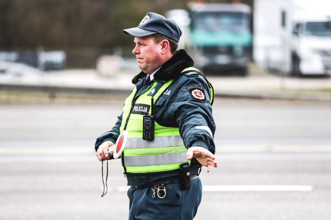 Policijos ir moksleivių akcija „Su Kovo 11-ąja“ 