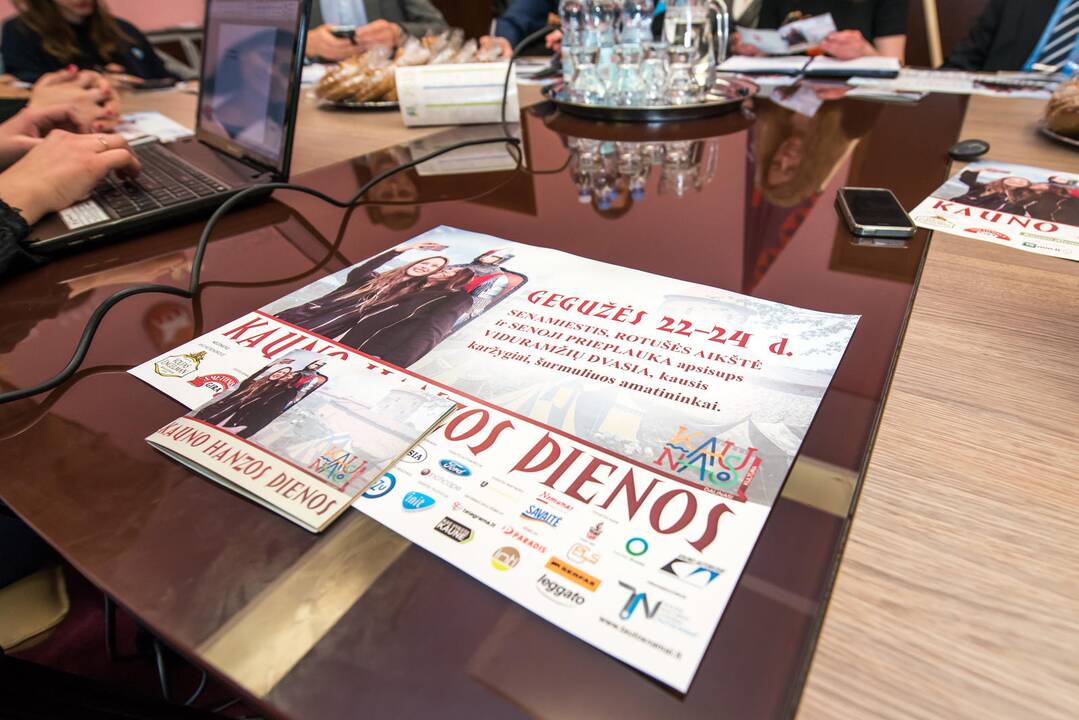  „Kauno Hanzos dienos 2015" spaudos konferencija