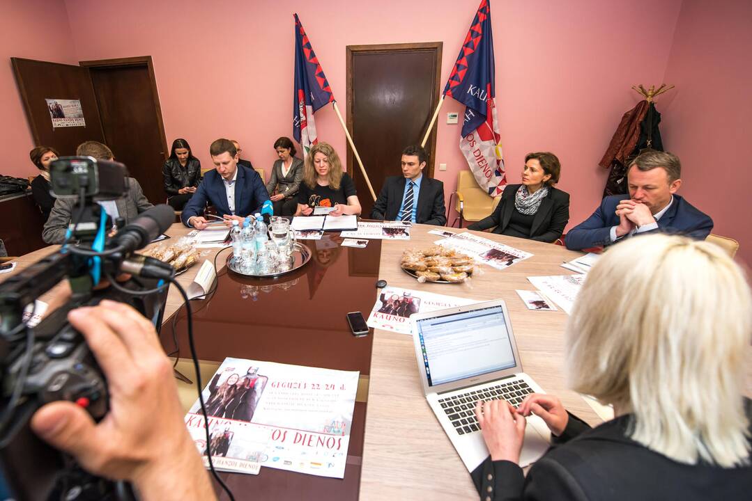  „Kauno Hanzos dienos 2015" spaudos konferencija