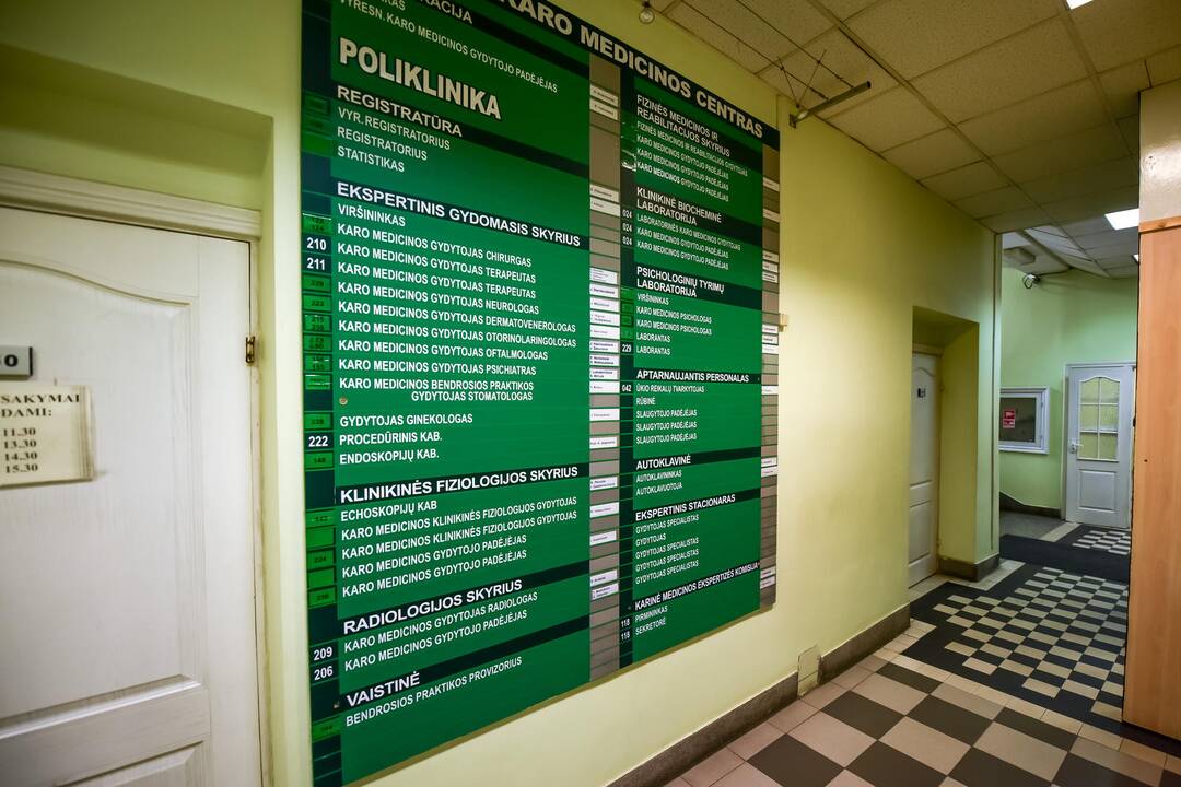 Savanorių sveikatos tikrinimas