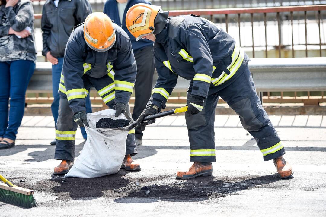 Avarija ant Kleboniškio tilto