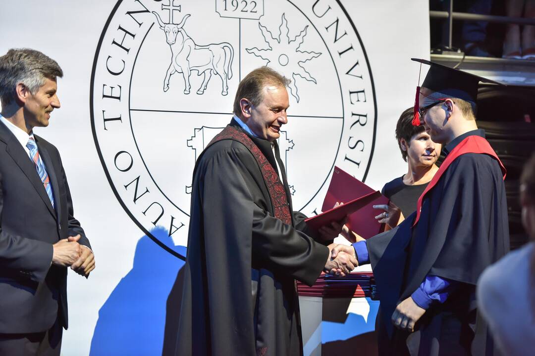 KTU diplomų įteikimo šventė