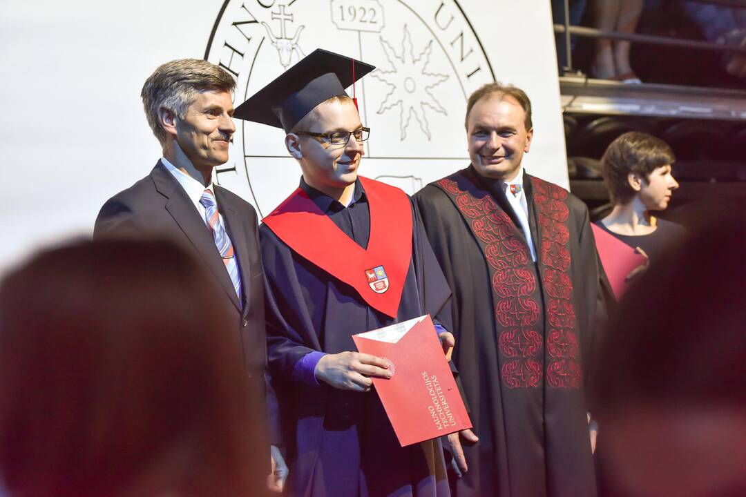 KTU diplomų įteikimo šventė