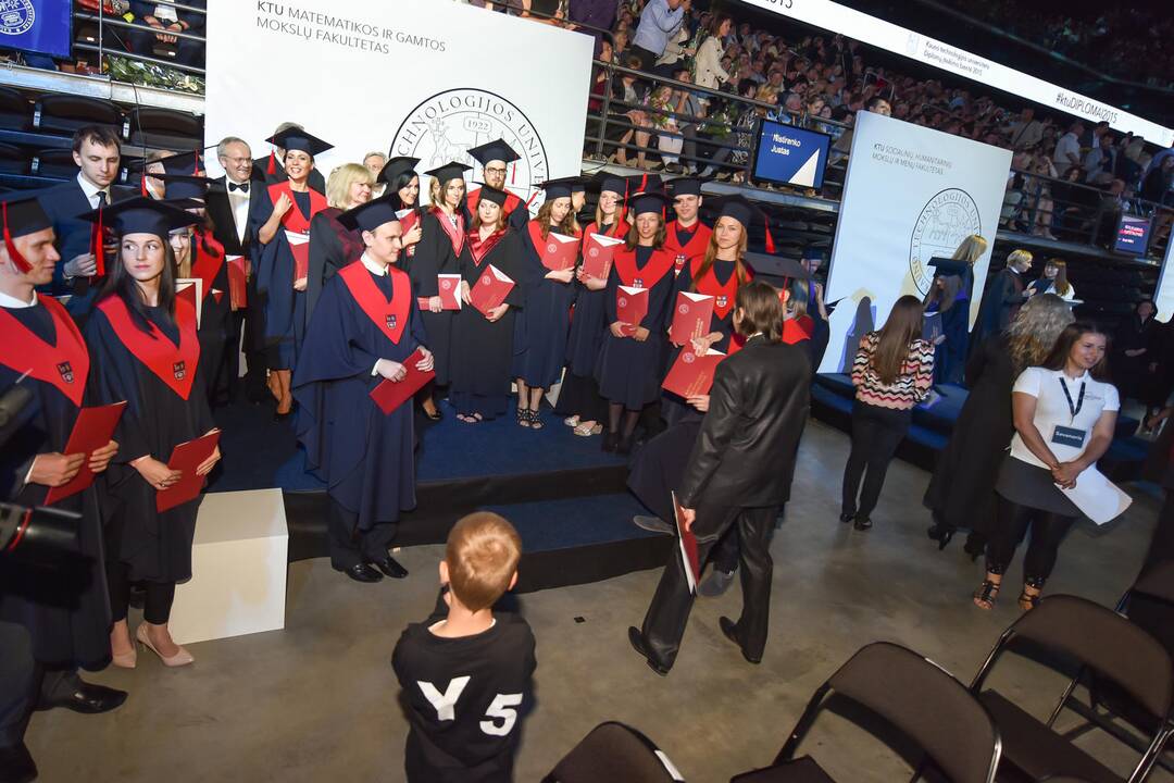 KTU diplomų įteikimo šventė