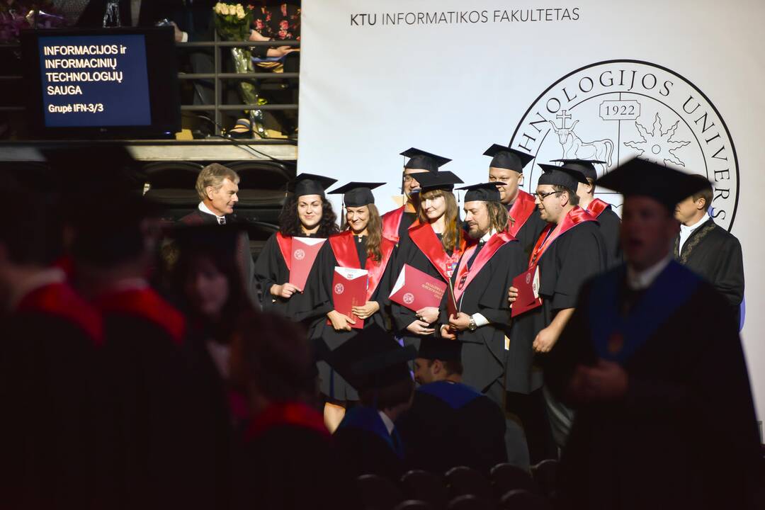 KTU diplomų įteikimo šventė