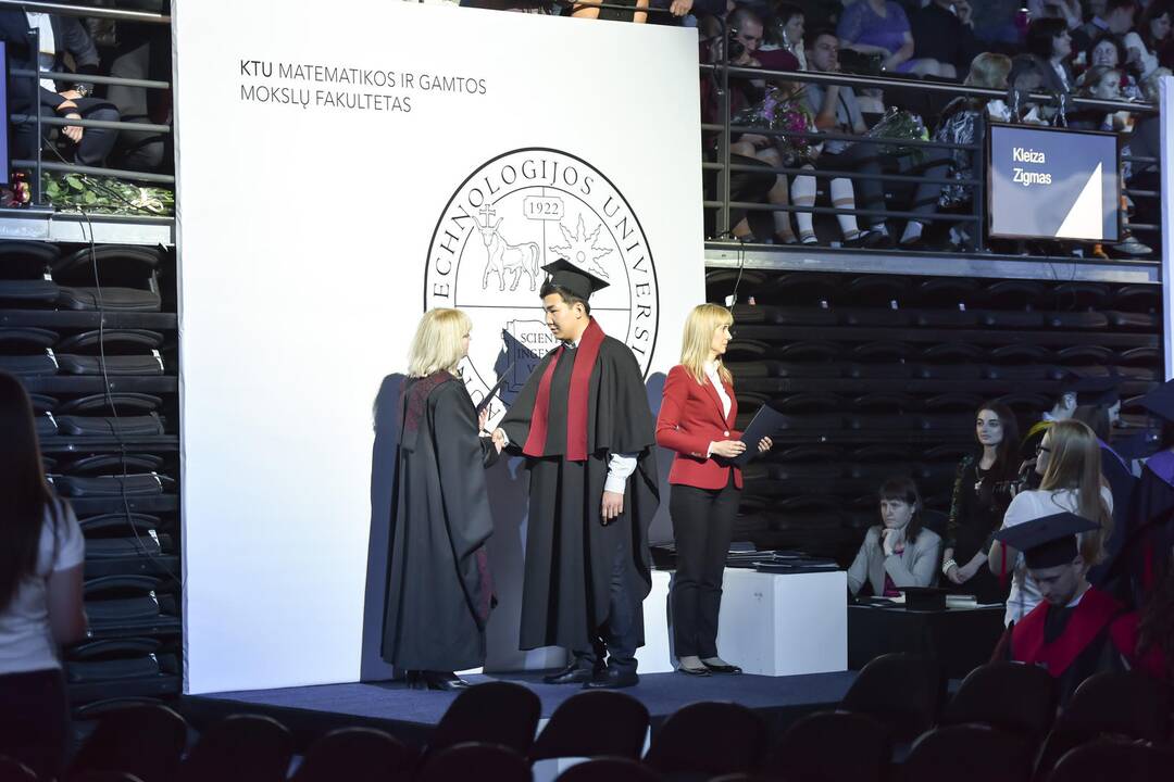 KTU diplomų įteikimo šventė