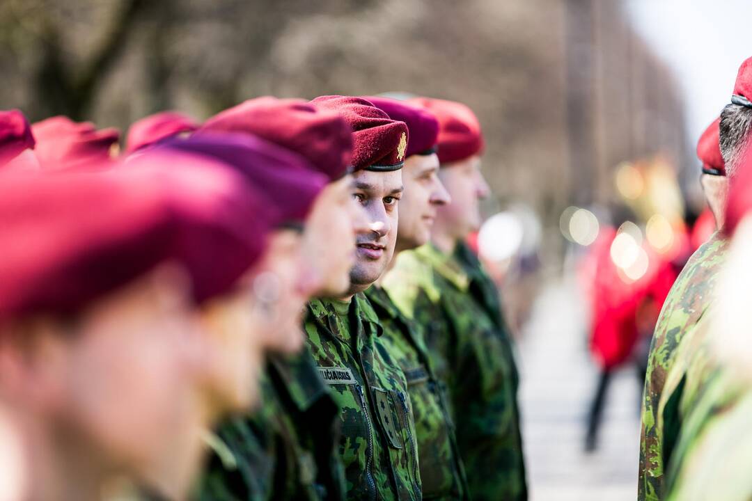 NATO vėliavos pakėlimo ceremonija Kaune
