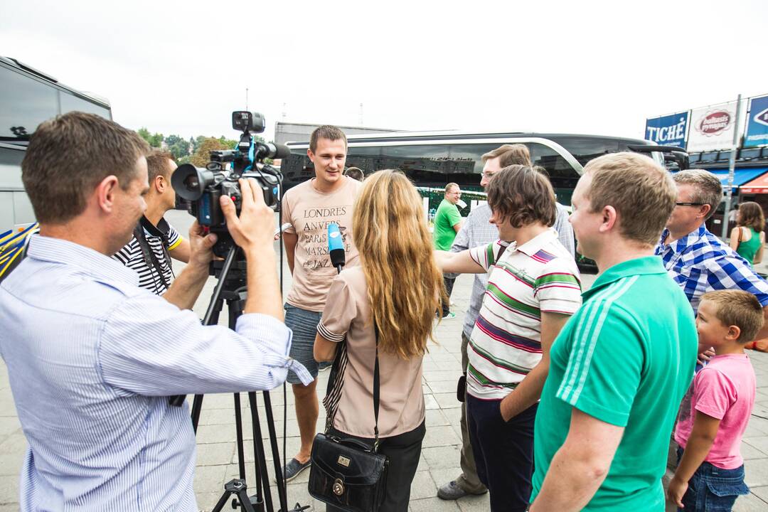 Kelionė "Žalgirio" autobusu