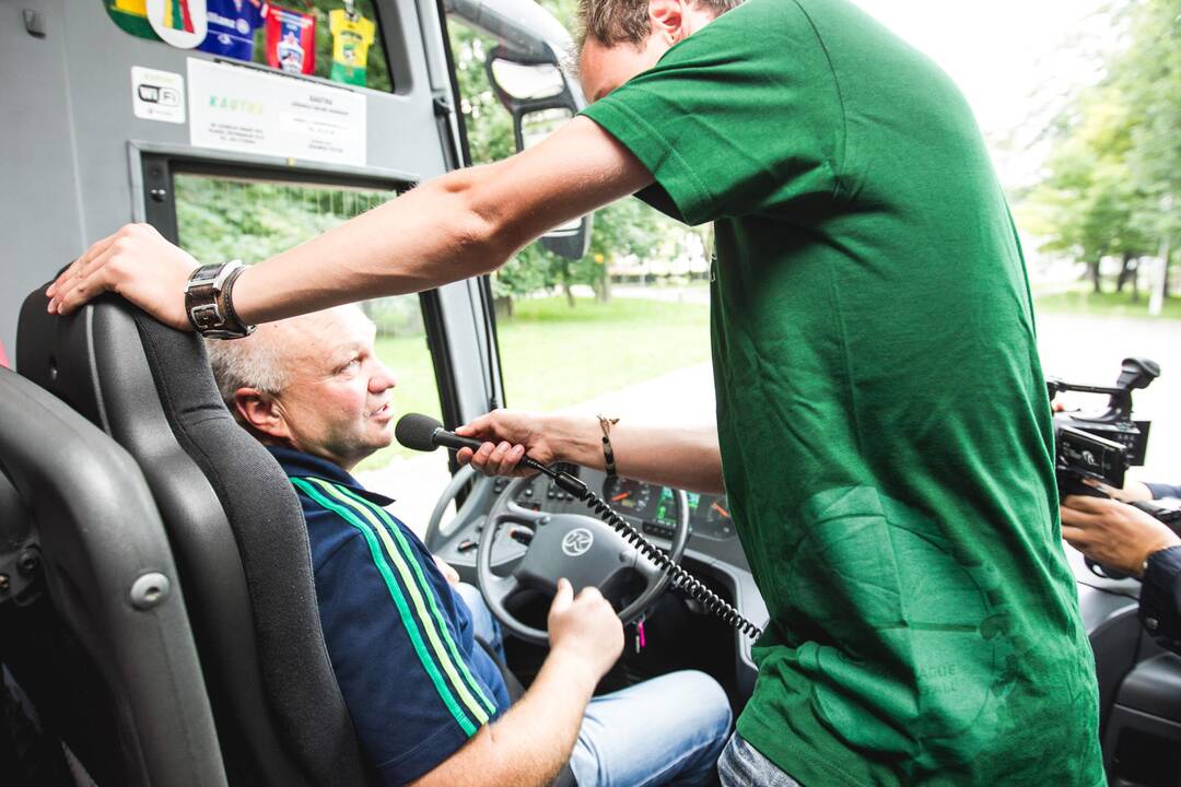 Kelionė "Žalgirio" autobusu