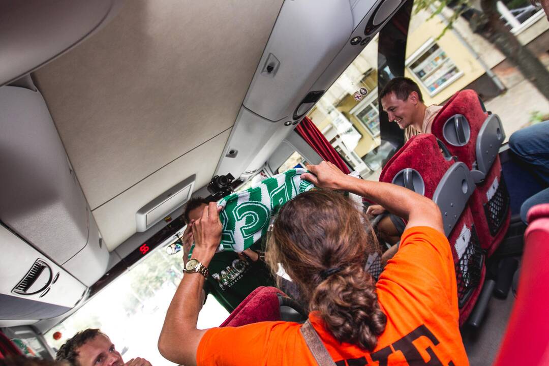 Kelionė "Žalgirio" autobusu