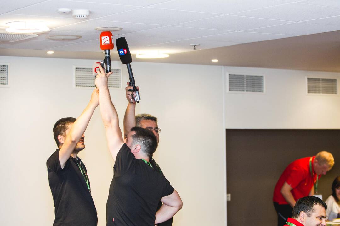  Europos U-19 futbolo čempionato spaudos konferencija