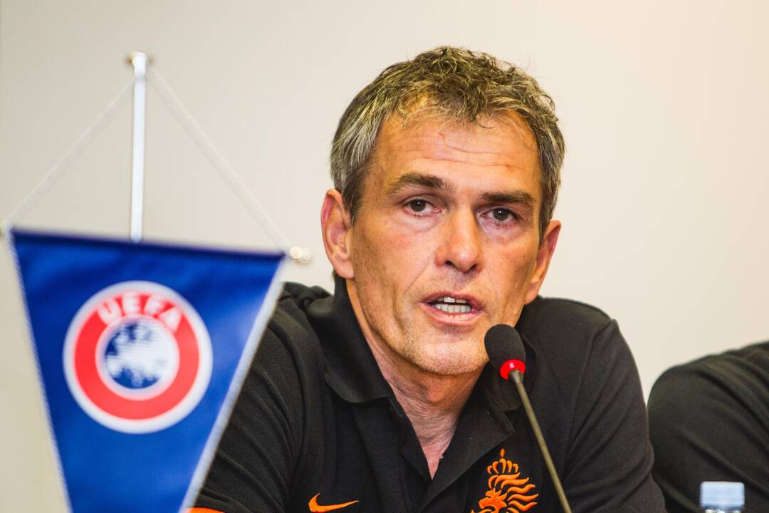 Europos U-19 futbolo čempionato spaudos konferencija