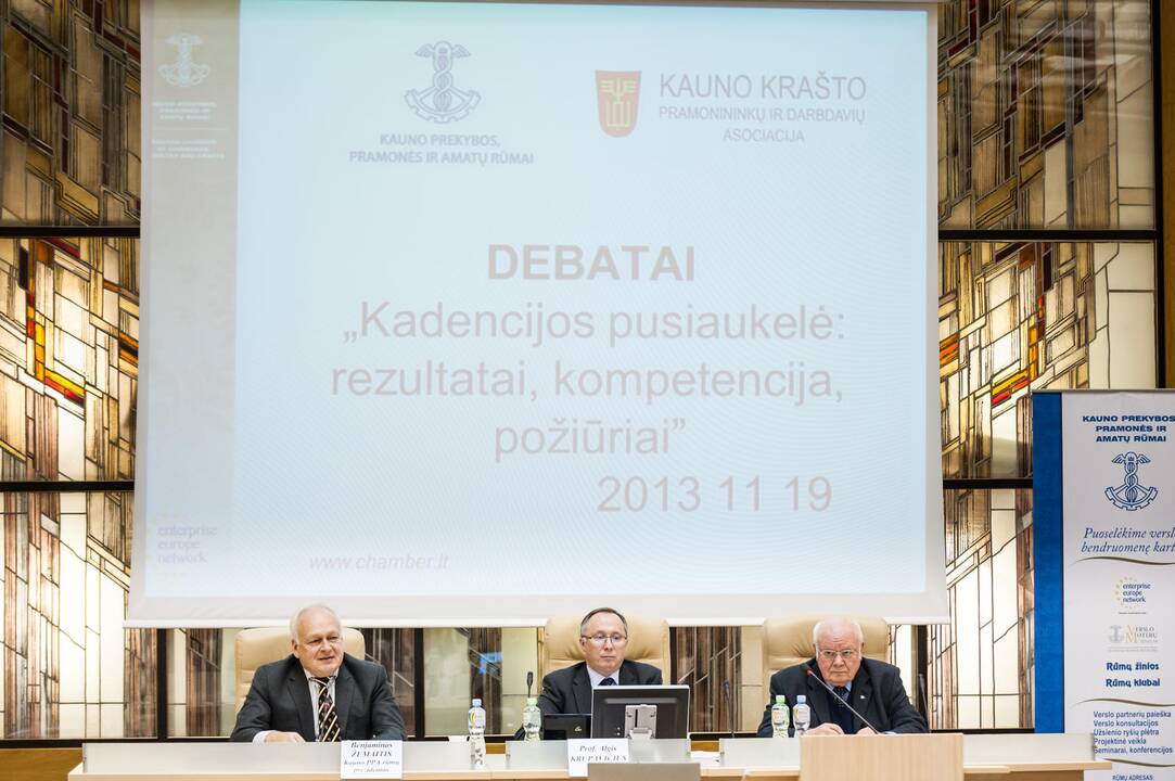Verslininkų ir politikų debatai