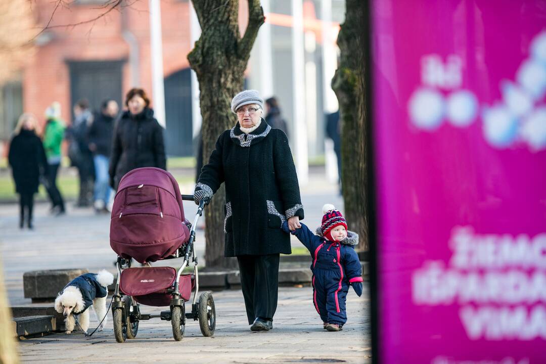 Saulėta paskutinė metų diena