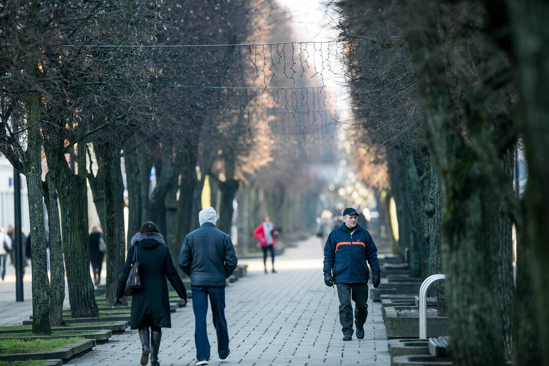 Saulėta paskutinė metų diena