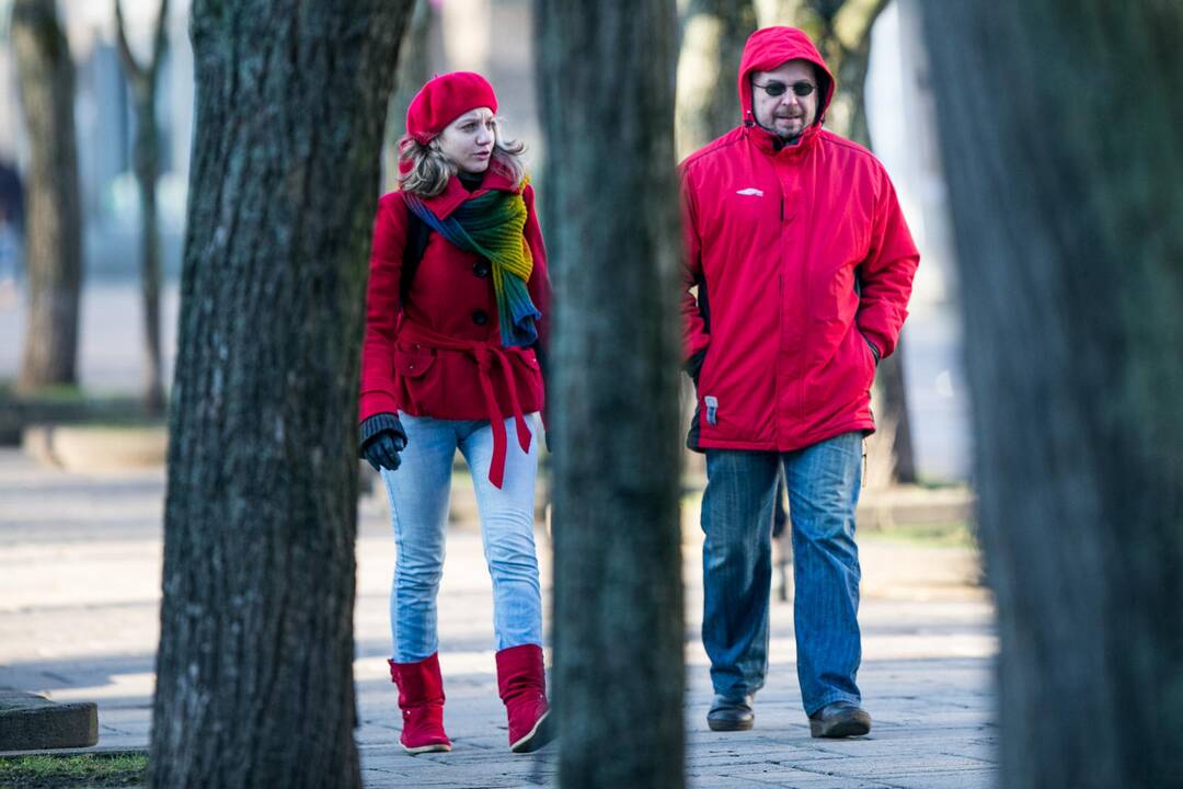 Saulėta paskutinė metų diena