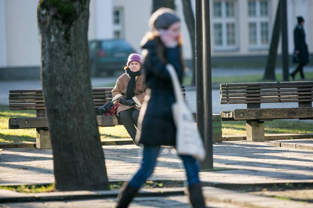 Saulėta paskutinė metų diena