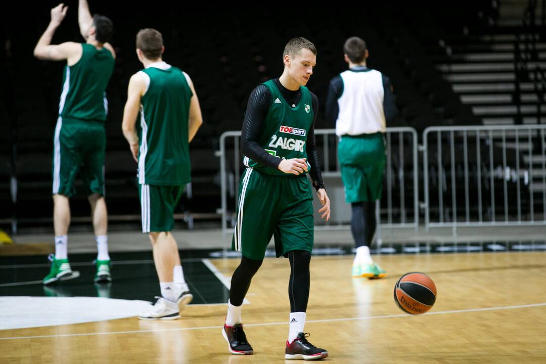 "Žalgirio" treniruotė prieš susitikimą su Miuncheno „Bayern“