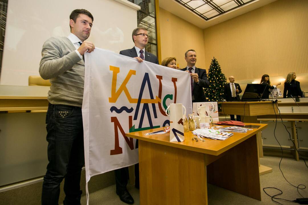 Pristatytas Kauno prekės ženklas ir šūkis „Kaunas dalinasi“