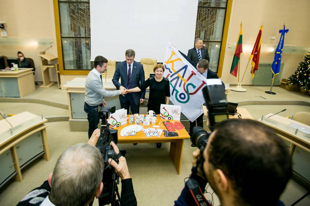 Pristatytas Kauno prekės ženklas ir šūkis „Kaunas dalinasi“
