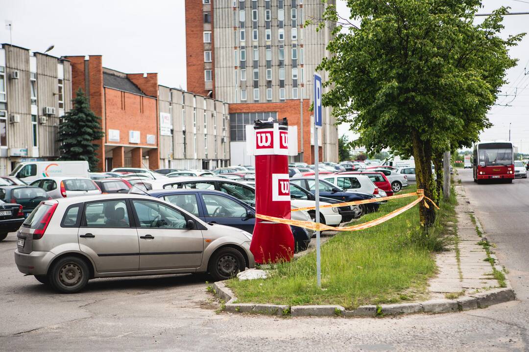 Aptvertas kirų lizdas Draugystės g.