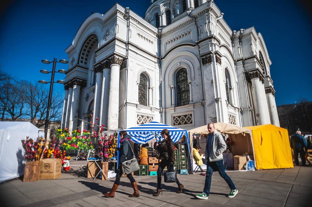 Kazimiero mugė jau šurmuliuoja Kauno centre